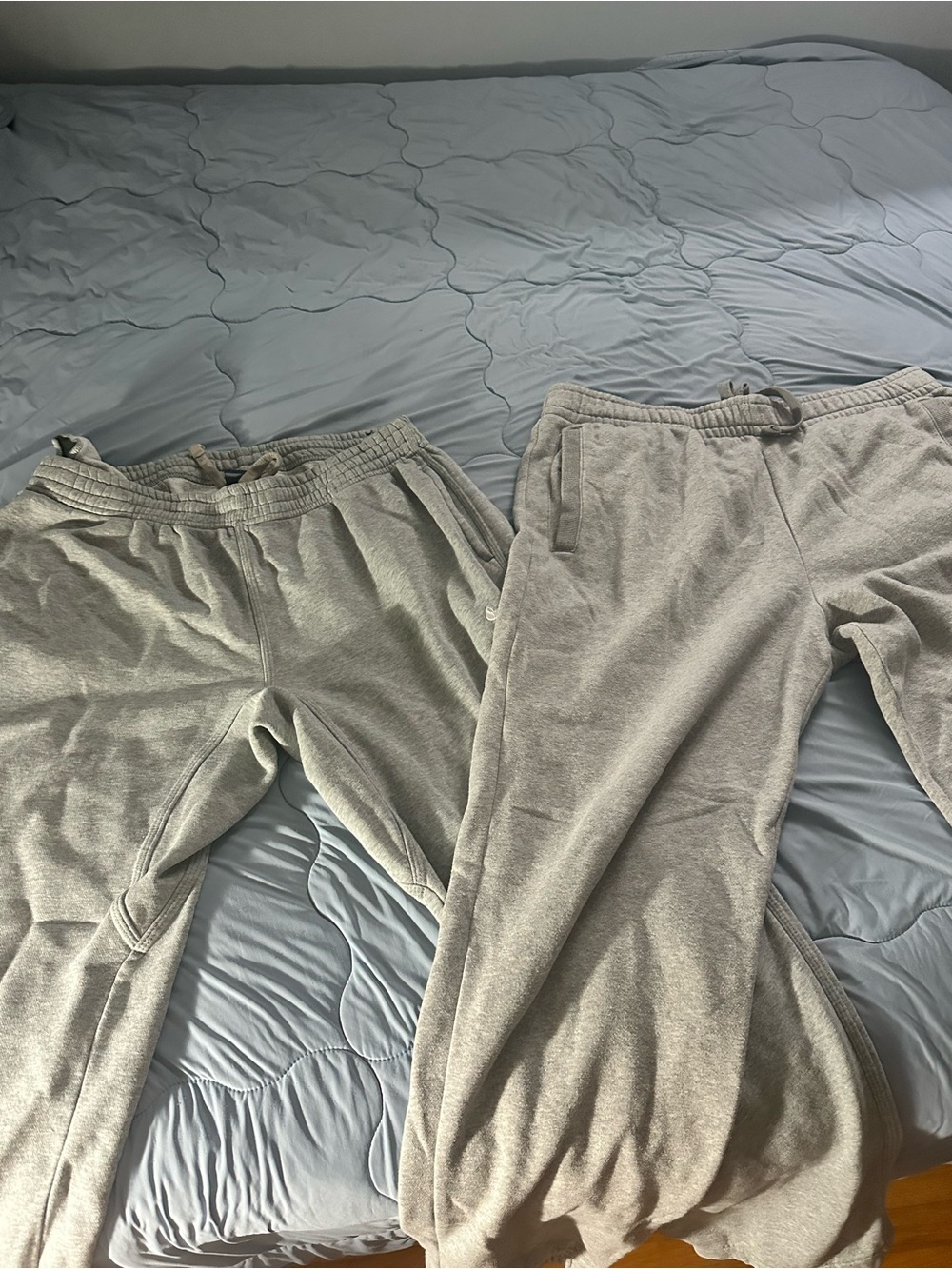 2 PAIRS ! - Nike Gray + CALVIN KLEIN Track Pants - Unisex Casual Joggers